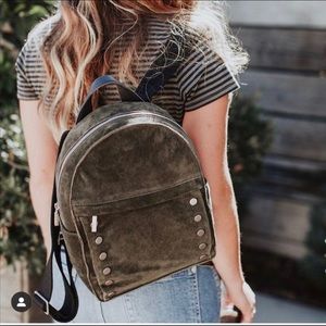 HAMMITT LA I SHANE LARGE BACK I OLIVE GREEN SUEDE